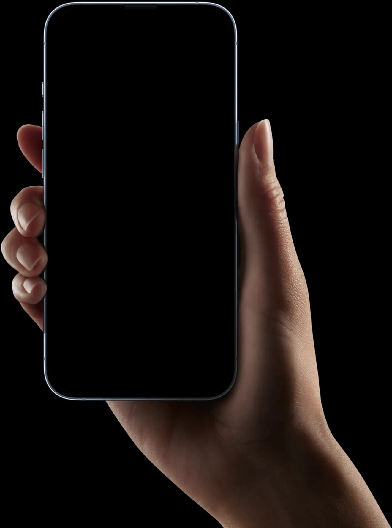 A hand holding an iPhone running Enterkey, showing active buzzer keys